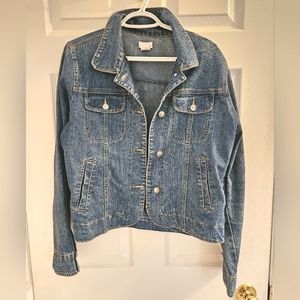Women's fitted Jean jacket